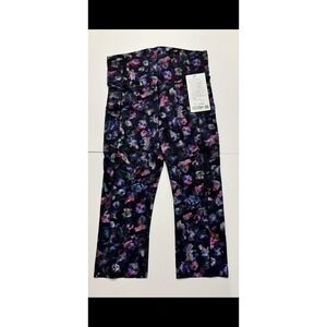 Lululemon Nulux Tights Crop 19" Size 8 Activate Floral Multi